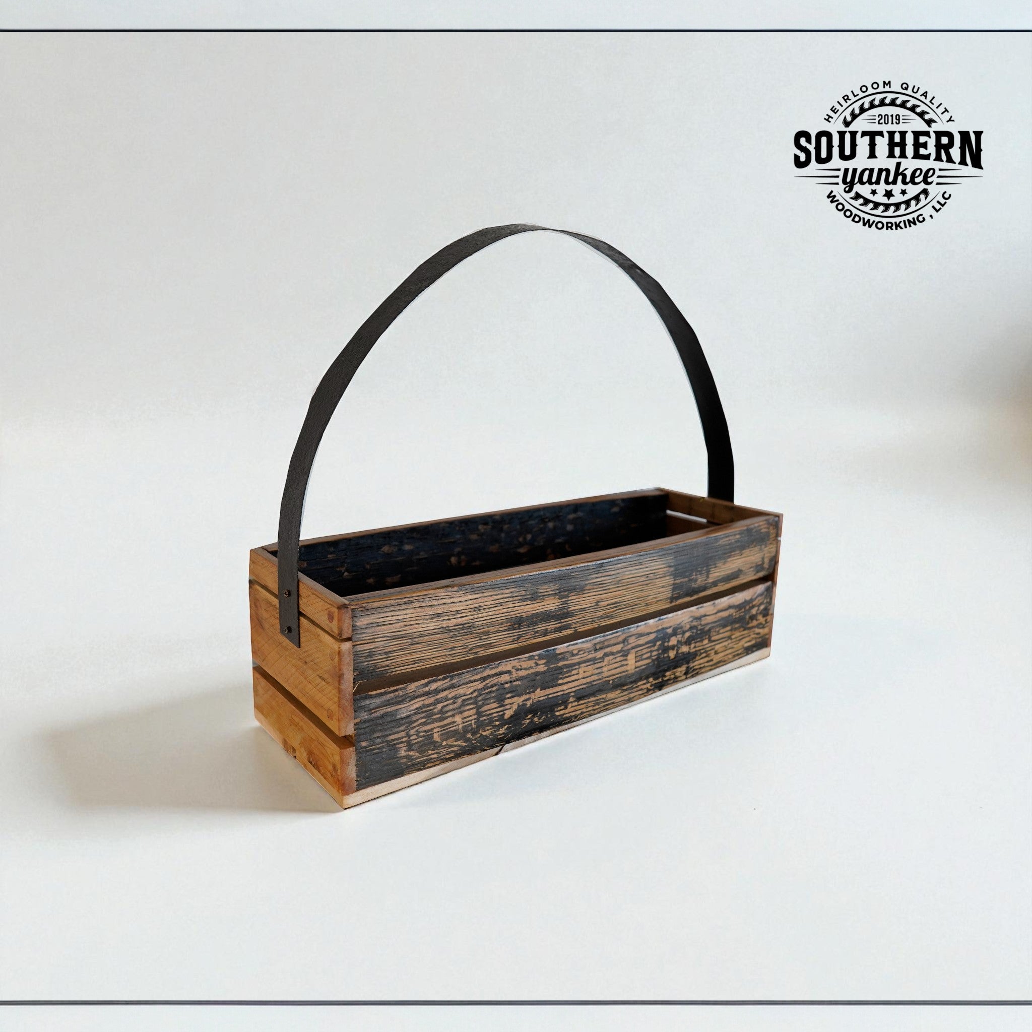 Reclaimed Stave Basket
