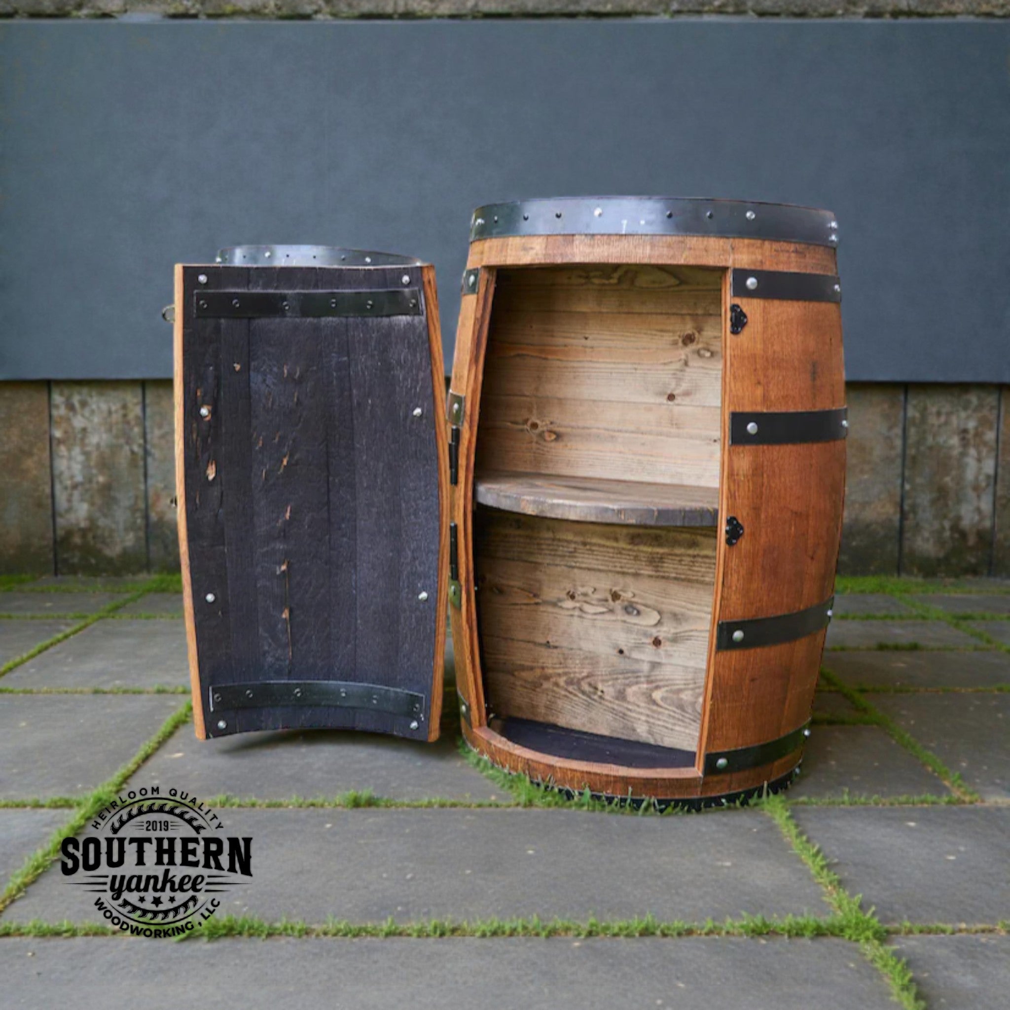 Large Half Barrel cabinet