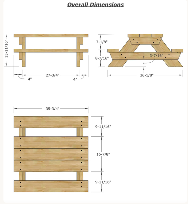 Heritage Picnic Tables (wholesale)