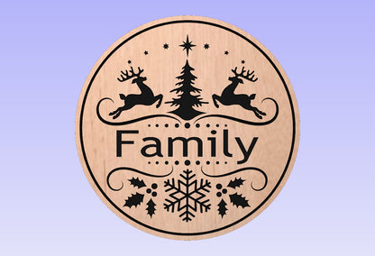 D7 Christmas Door Hanger 