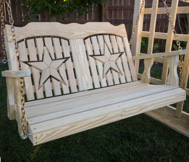 The Northern Star Porch Swing (wholesale)