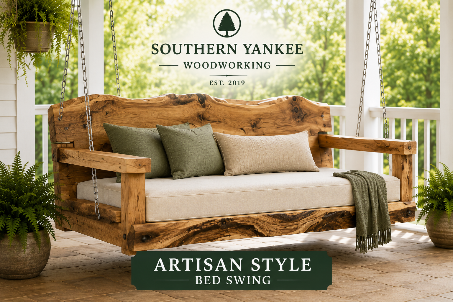 The Artisan Style Bed Swing