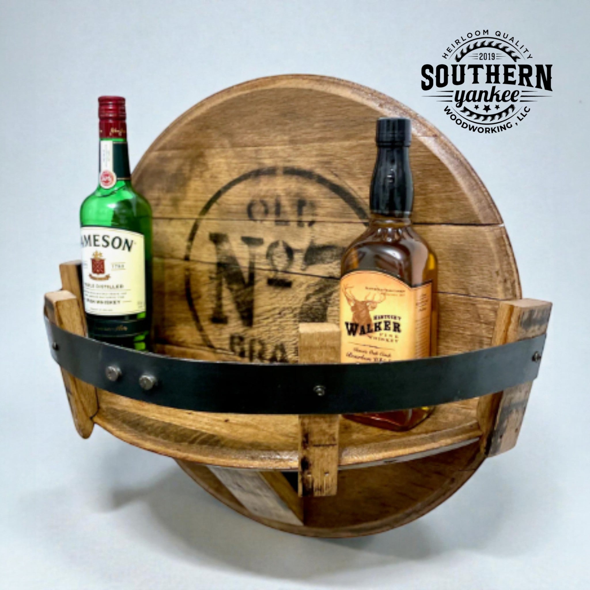 Barrel Lid shelf with ring
