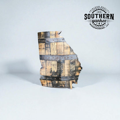 Whiskey Barrel Staves Wall Art