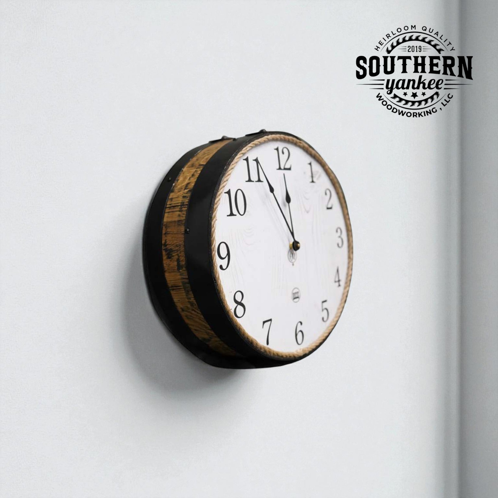 Barrel top clock